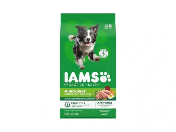 Iams Proactive Health Adult Minichunks Dry Dog Food Chicken &