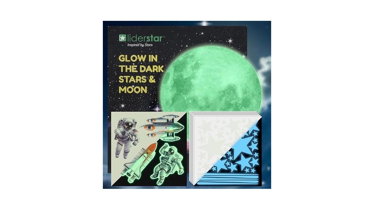 Glow In The Dark Stars For Ceiling, Luminous Stars And