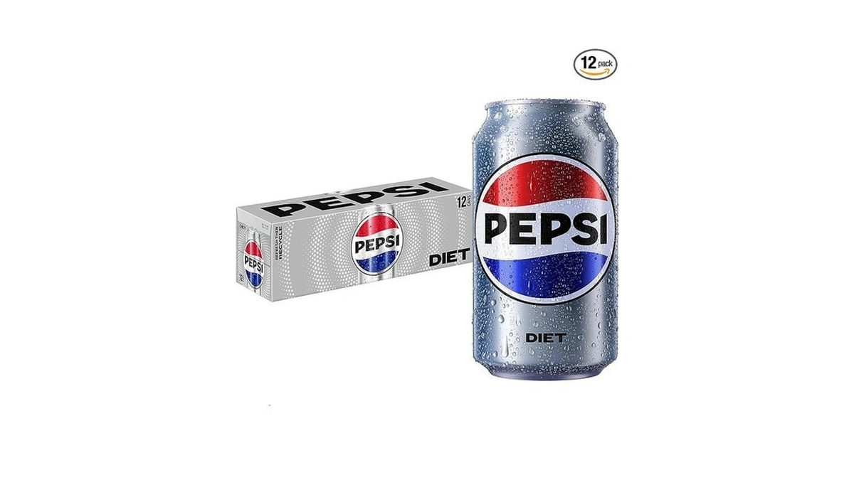 Diet Pepsi Cola Soda, 12 Fl Oz Cans (pack Of