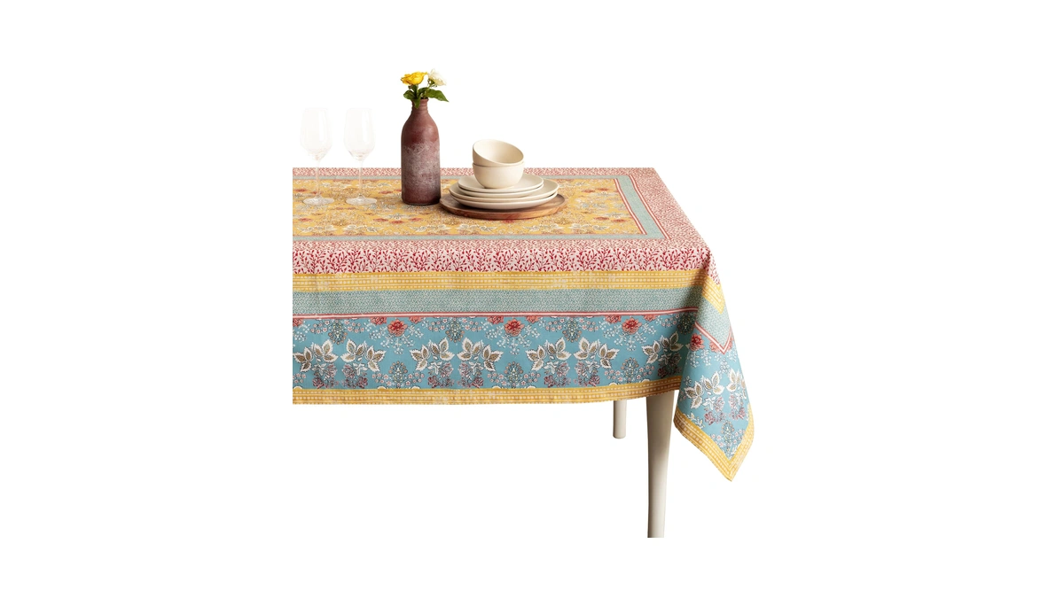Maison D' Hermine Table Cloth Rectangle Table 100% Cotton 60