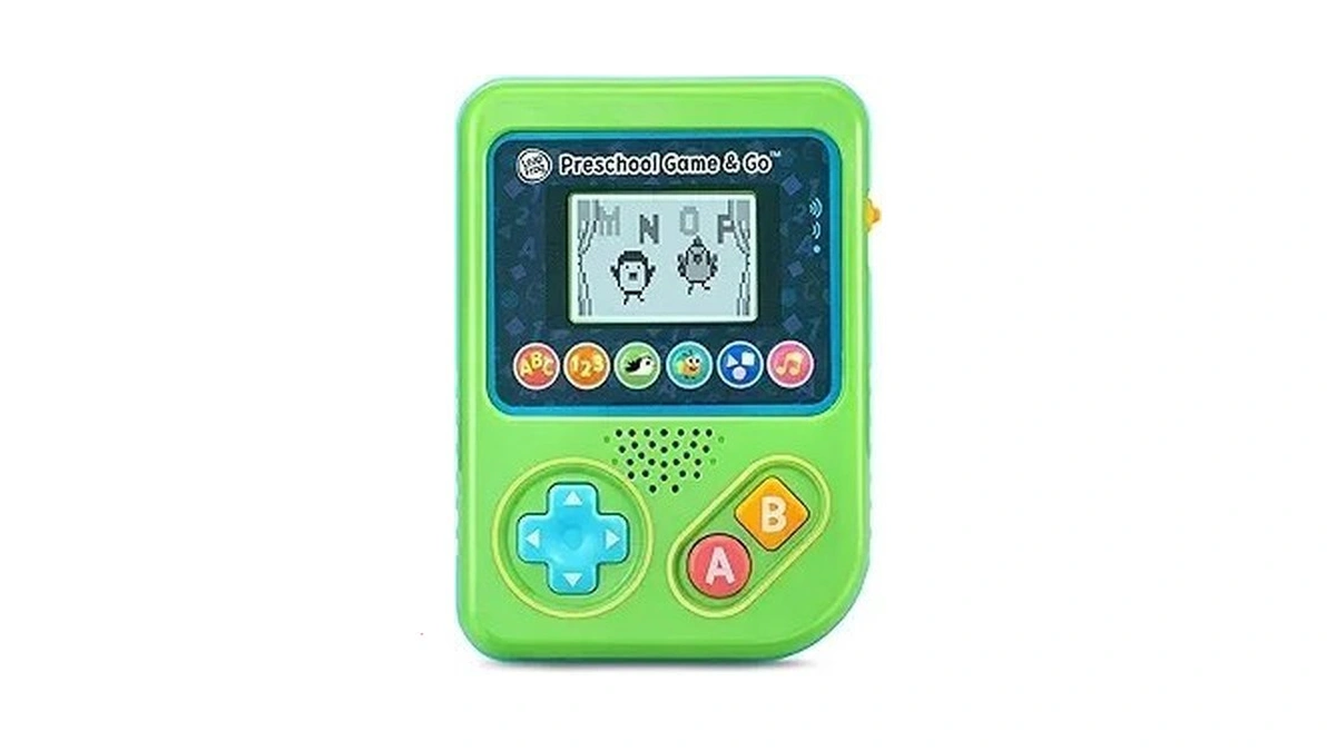 Leapfrog Preschool Game And Go Handheld Video Game Toy, Green
