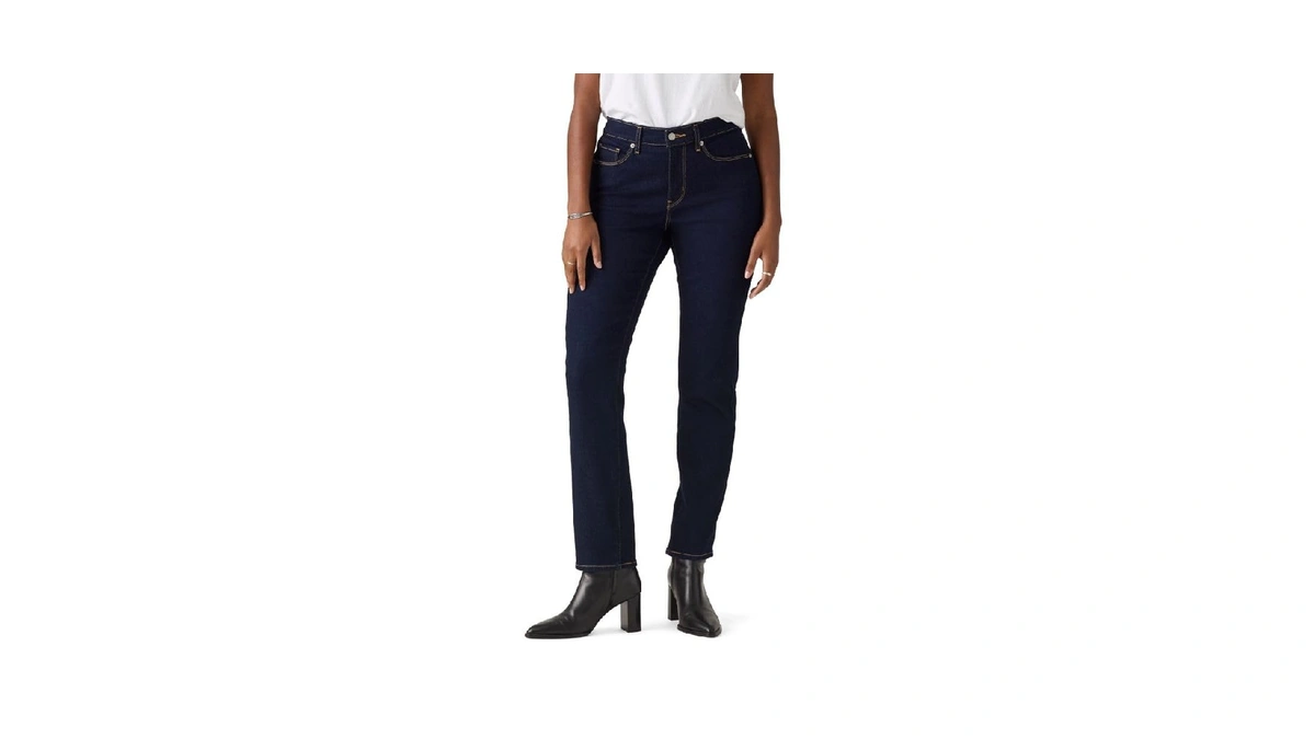 Levi's Women's Classic Straight Jeans (also Available In Plus), Darkest