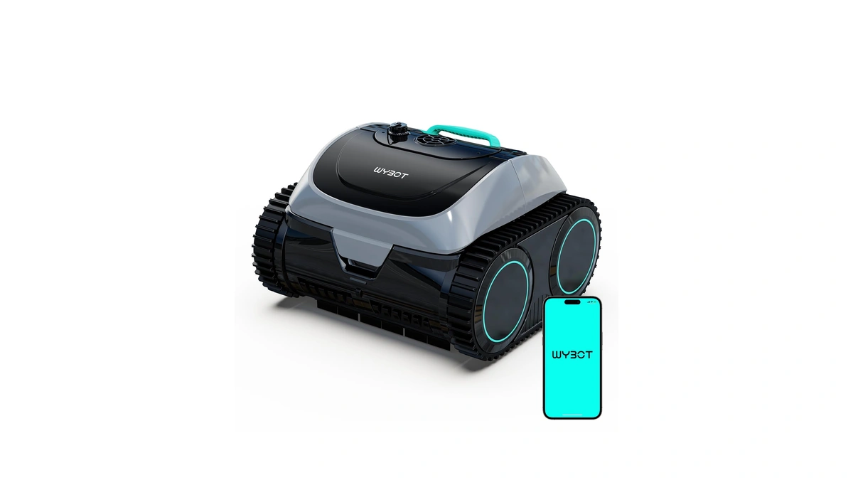 (2026 Upgrade) Wybot C1 Cordless Robotic Pool Cleaner, 4-in-1 Pool
