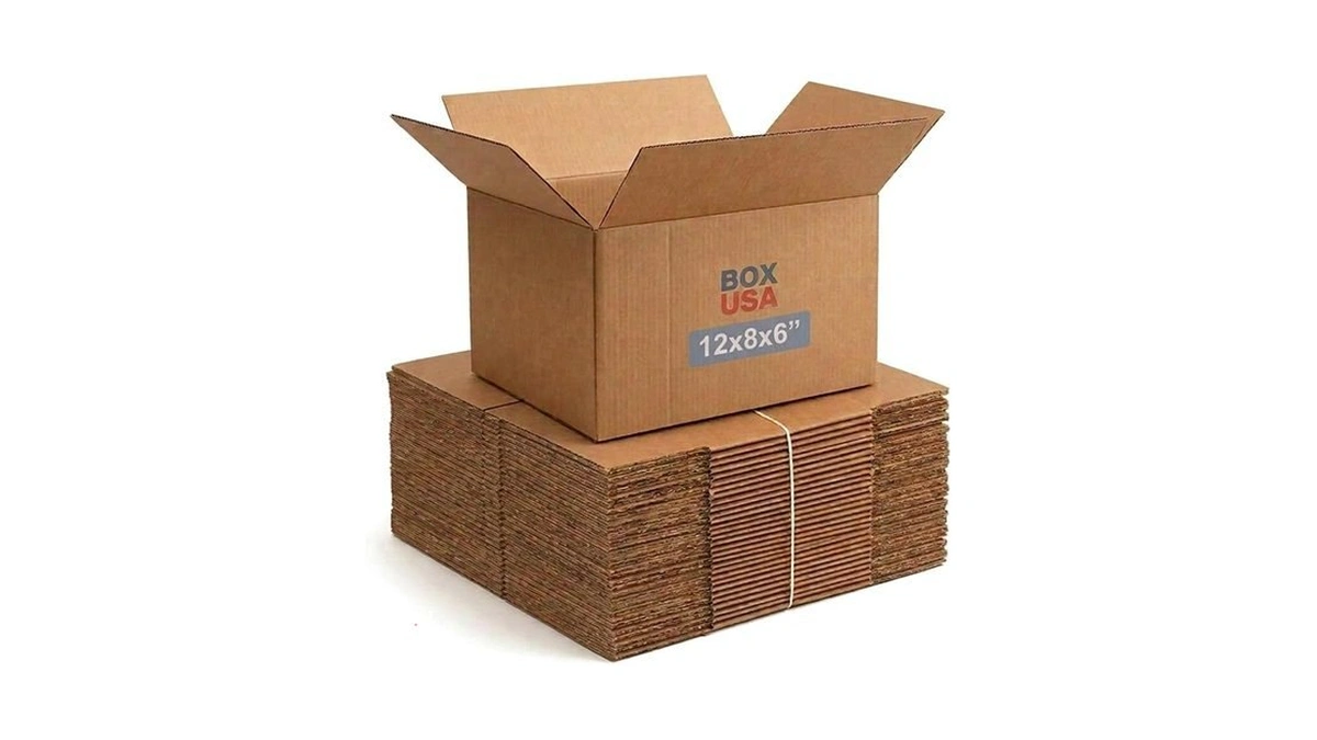 Box Usa Small Shipping Boxes 12"l X 8"w X 6"h