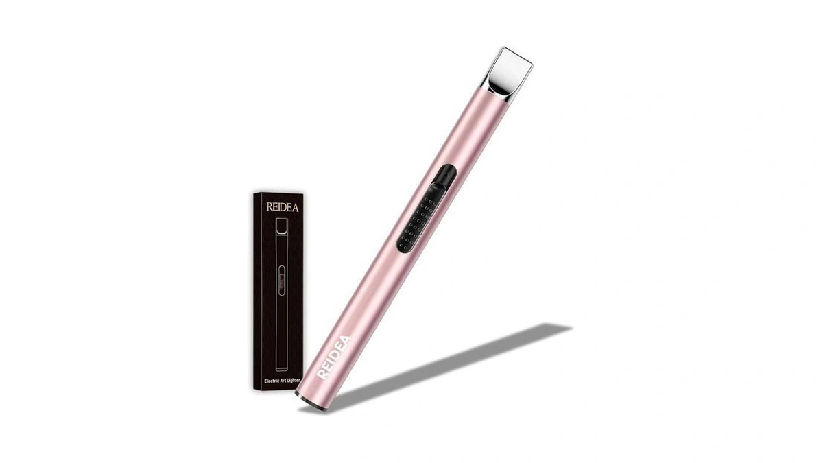 Reidea Candle Lighter Long Usb Rechargeable Arc Windproof Flameless With