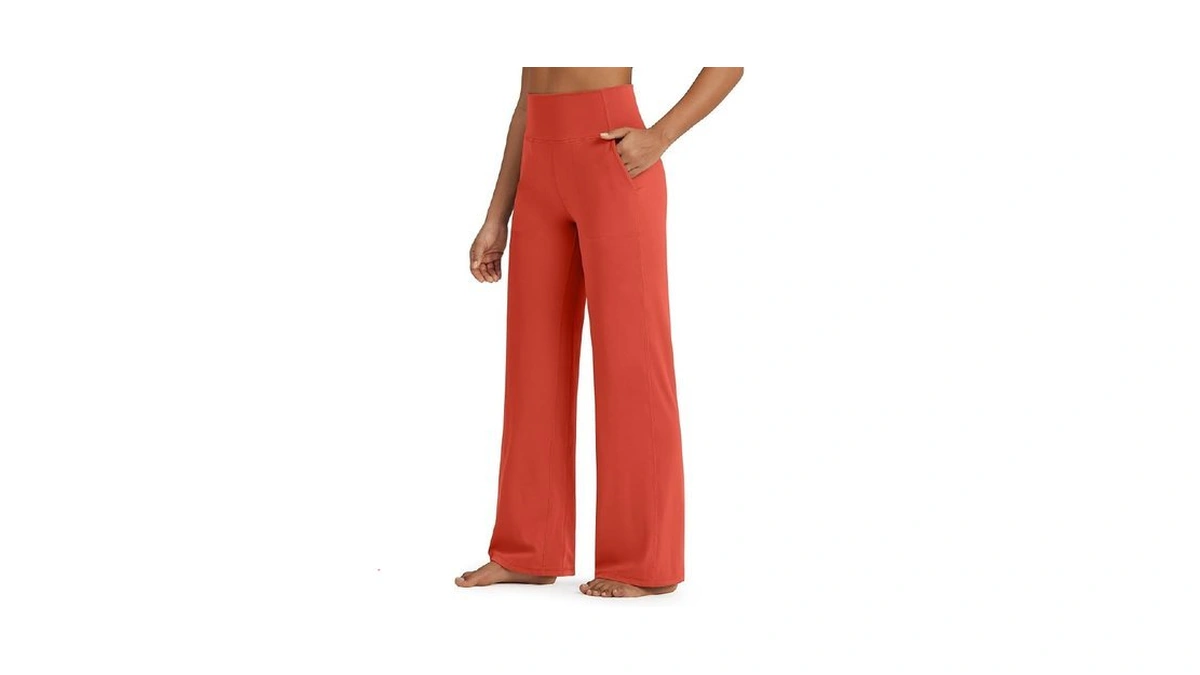 G4free Wide Leg Pants Womens High Waist Comfy Yoga Pants