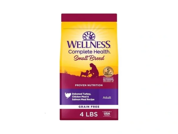Wellness Complete Health Small Breed Adult Dry Dog Food, Grain