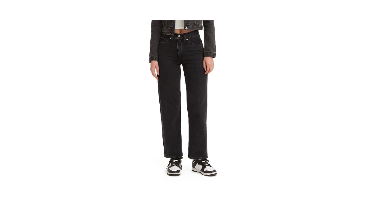 Levi's Womens 94 Baggy (also Available In Plus) Jeans, Black