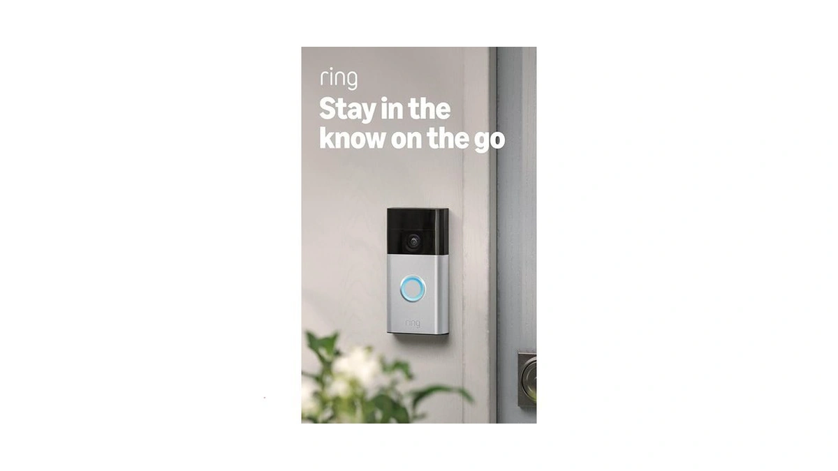 Ring Battery Doorbell, Home Or Business Security With Head-to-toe Video,