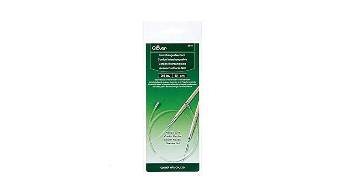 Clover Needlecraft Clover 3646 Needlecraft Interchangeable Cord, 24"