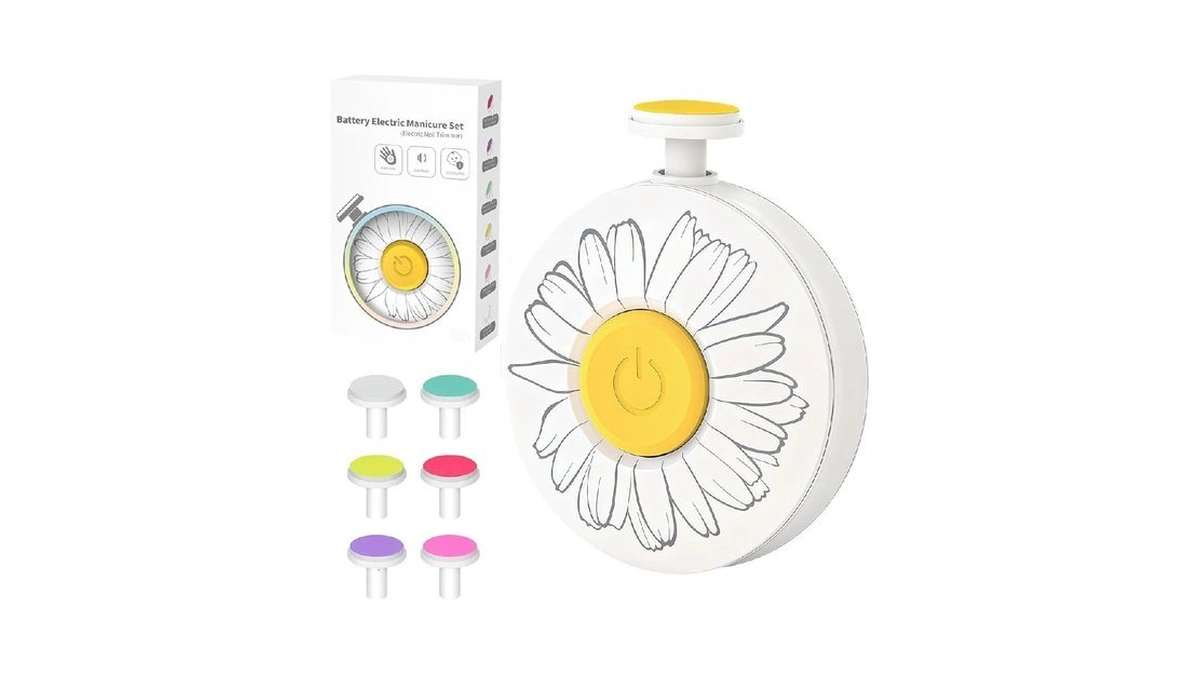 Letuenmi Baby Nail File Electric, Easy & Safe Baby Nail
