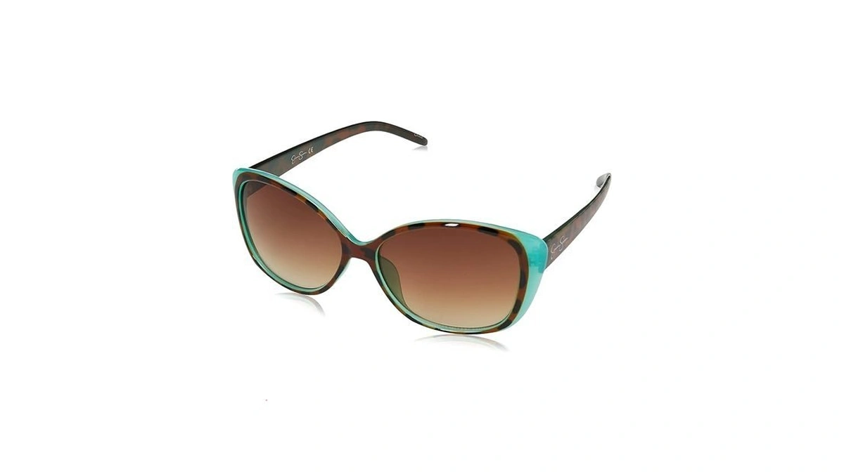 Jessica Simpson Overlay Color Cat Animal Blue One Size