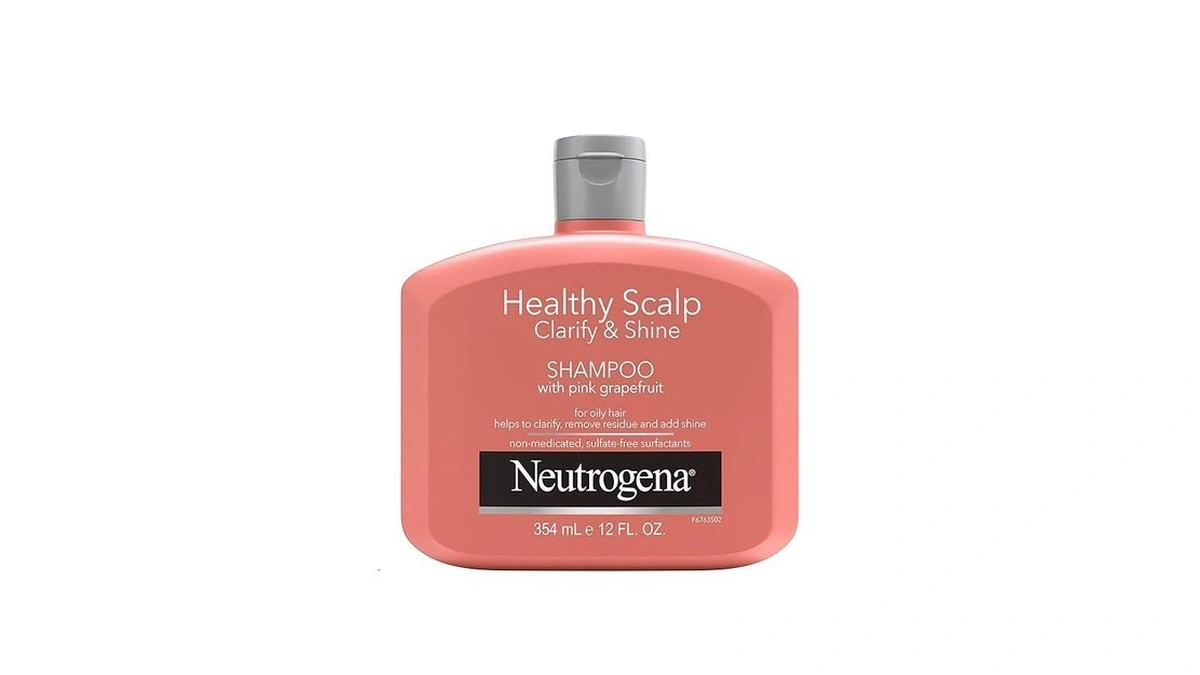 Neutrogena Exfoliating Healthy Scalp Clarifying Shampoo For Oily Hair &