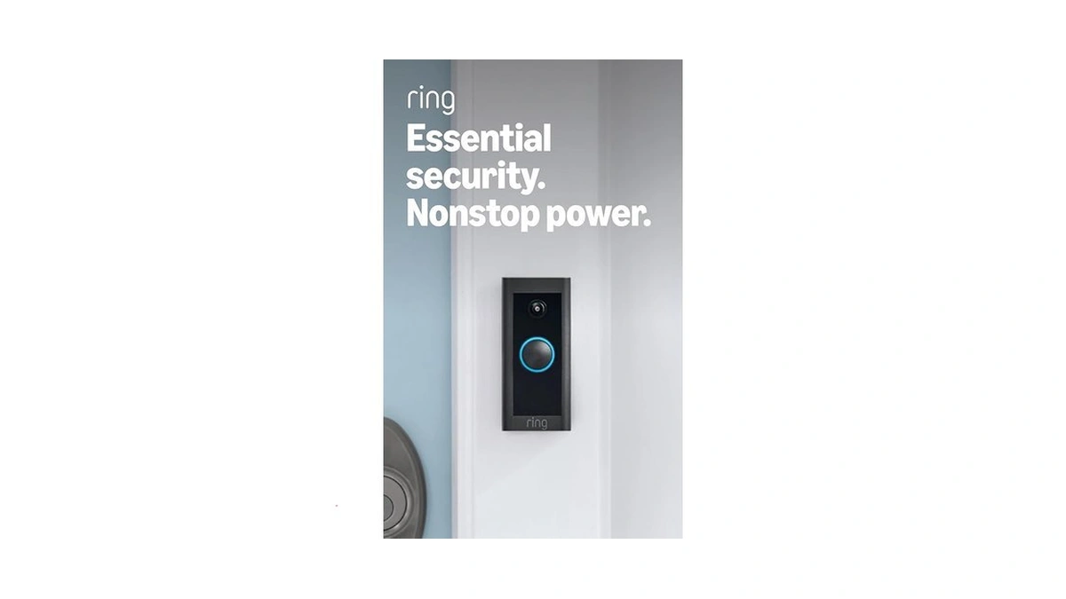 Ring Video Doorbell Wired, Home Or Business Security, Two-way Talk,