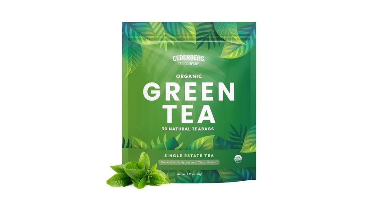 Cederberg Tea Company Organic Green Tea — 30 Tea Bags
