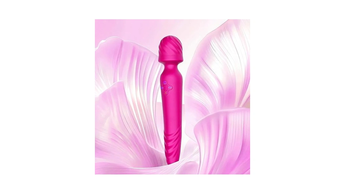 Fuechu Handheld Massager Cordless, Waterproof Usb Rechargeable With 20 Vibration