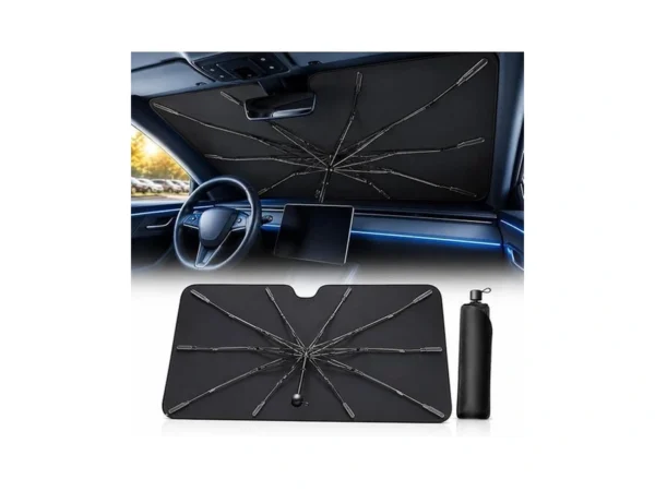 2026 Upgraded Doogoocoo Windshield Sun Shade Umbrella For Car, Reinforced