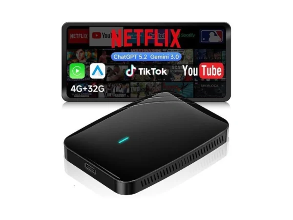Wireless Carplay Adapter, Magic Ai Box With Dual-wifi Stability Enjoy