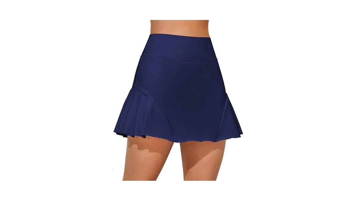 Attraco Golf Skorts Skirts For Women High Waisted Pleated Workout