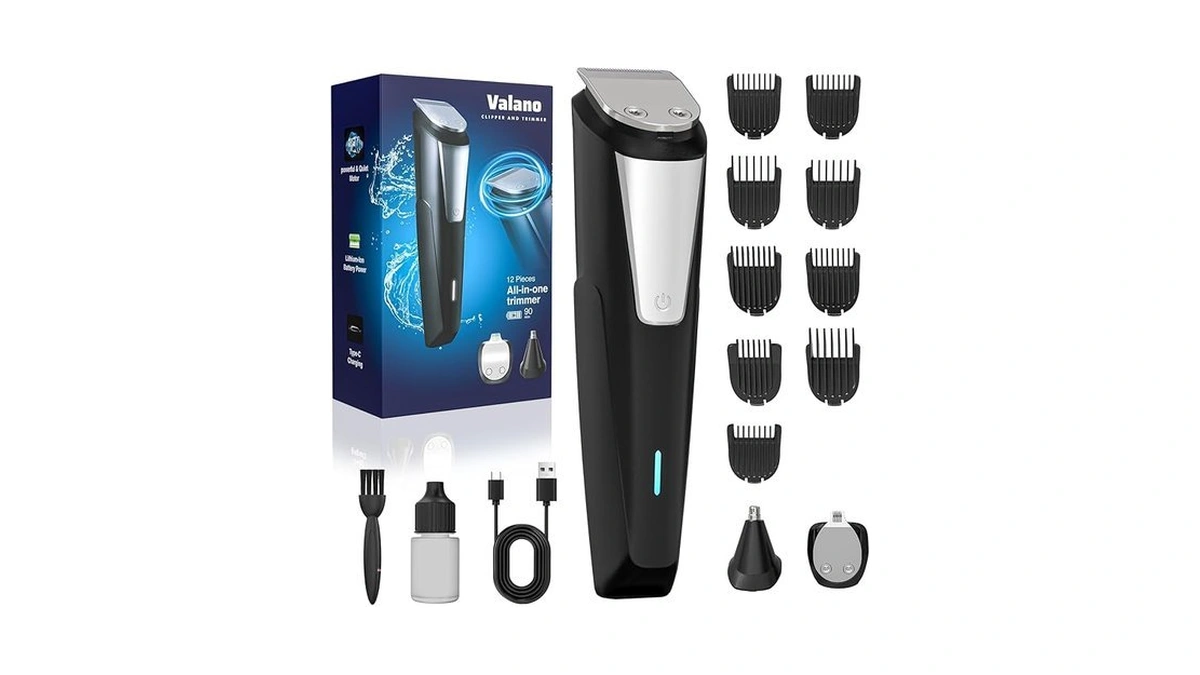 Amazon code: Valano Beard Trimmer Hair Clippers For M