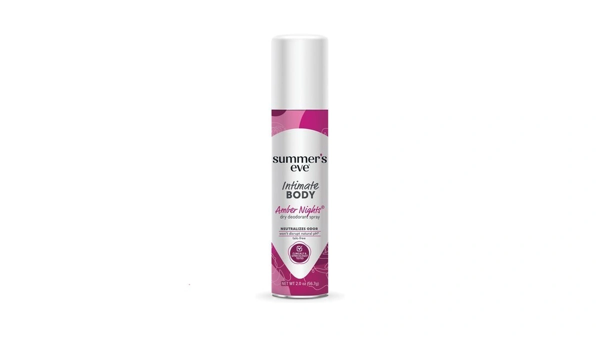 Summer's Eve Amber Nights Daily Feminine Spray With Talc-free, Odor-neutralizing