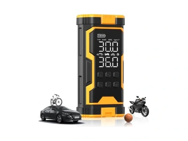 Pumptiva Tire Inflator Portable Air Compressor, 150psi Cordless Air Pump