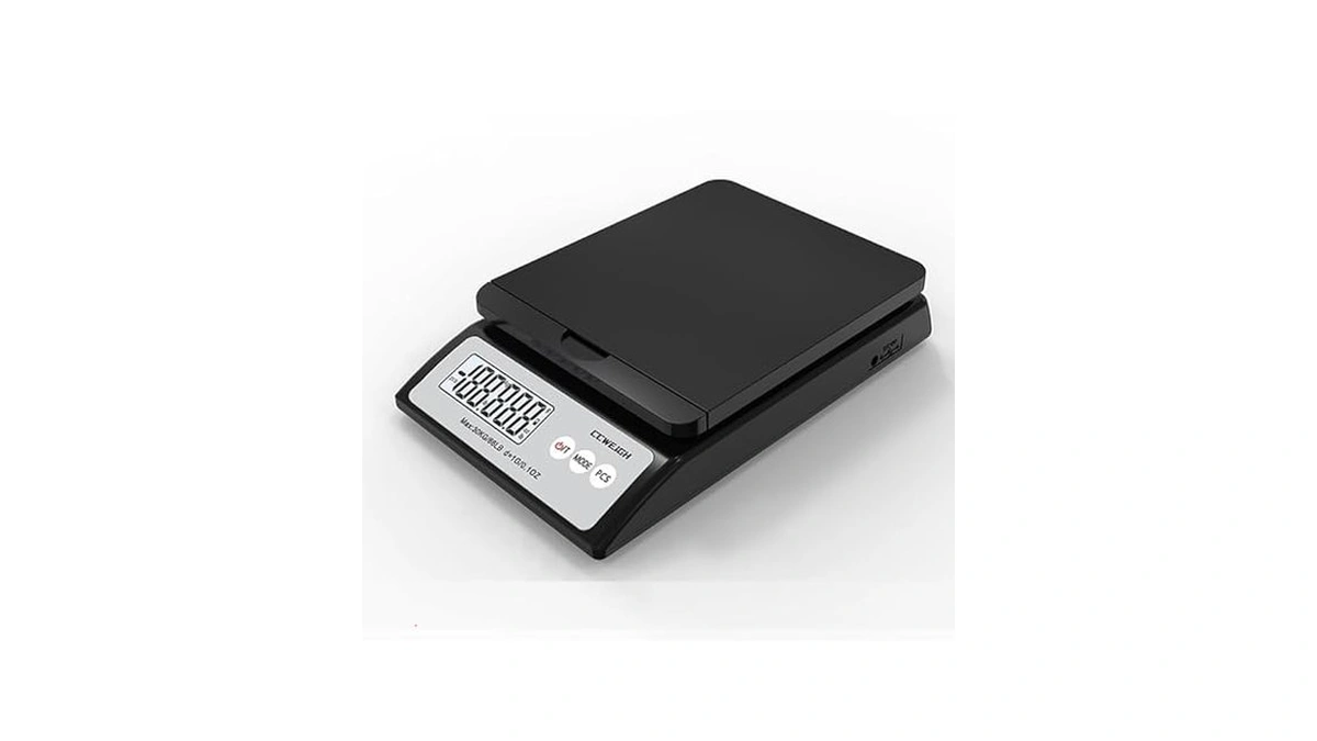 Digital Postal Scale 30kg/66lb - Shipping Scale With Removable Top