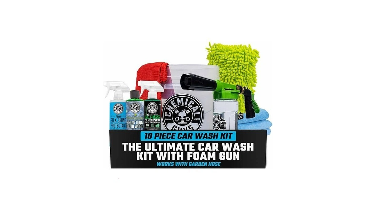 Chemical Guys 10-piece Arsenal Builder Car Wash Kit With Foam