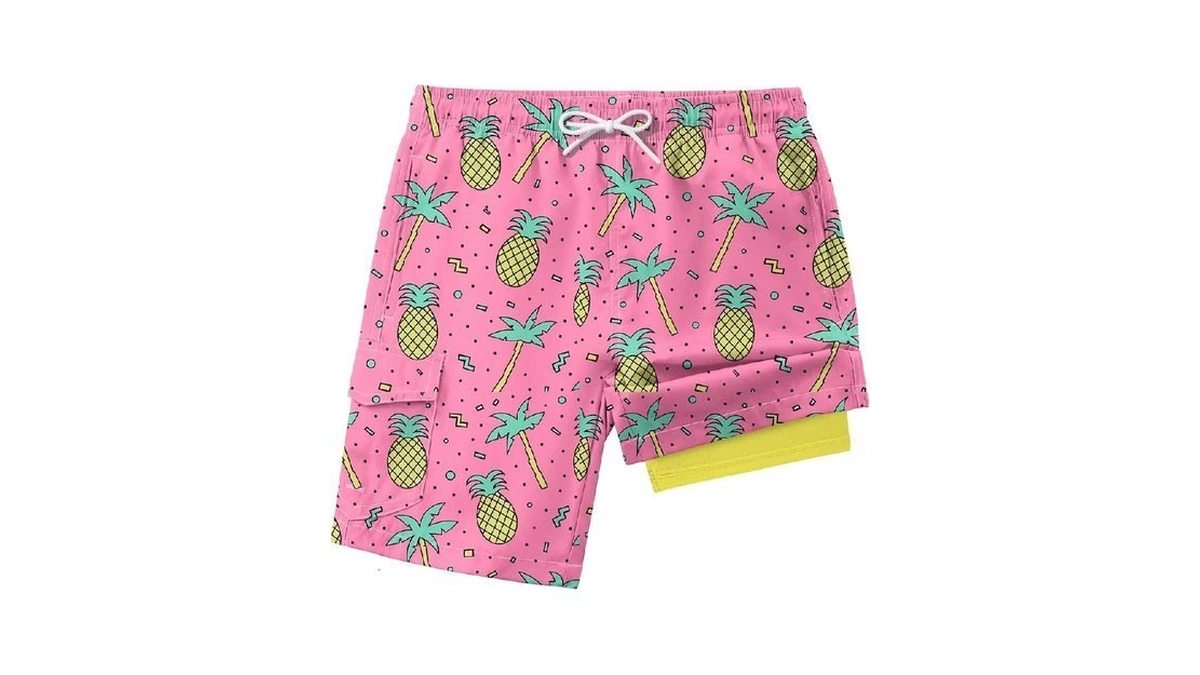 Silkworld Boys Swim Trunks Compression Liner No-chafing Bathing Suit Quick
