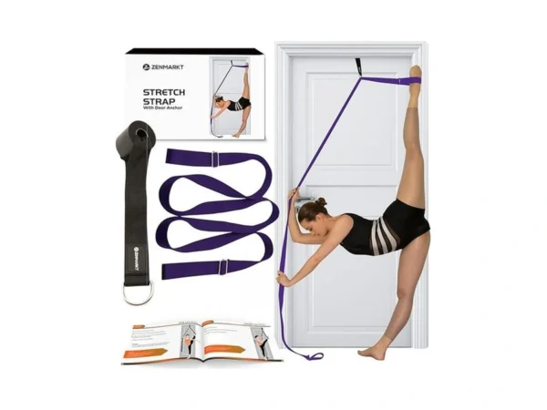 Stretching Strap With Door Anchor - Stretching Equipment To Improve