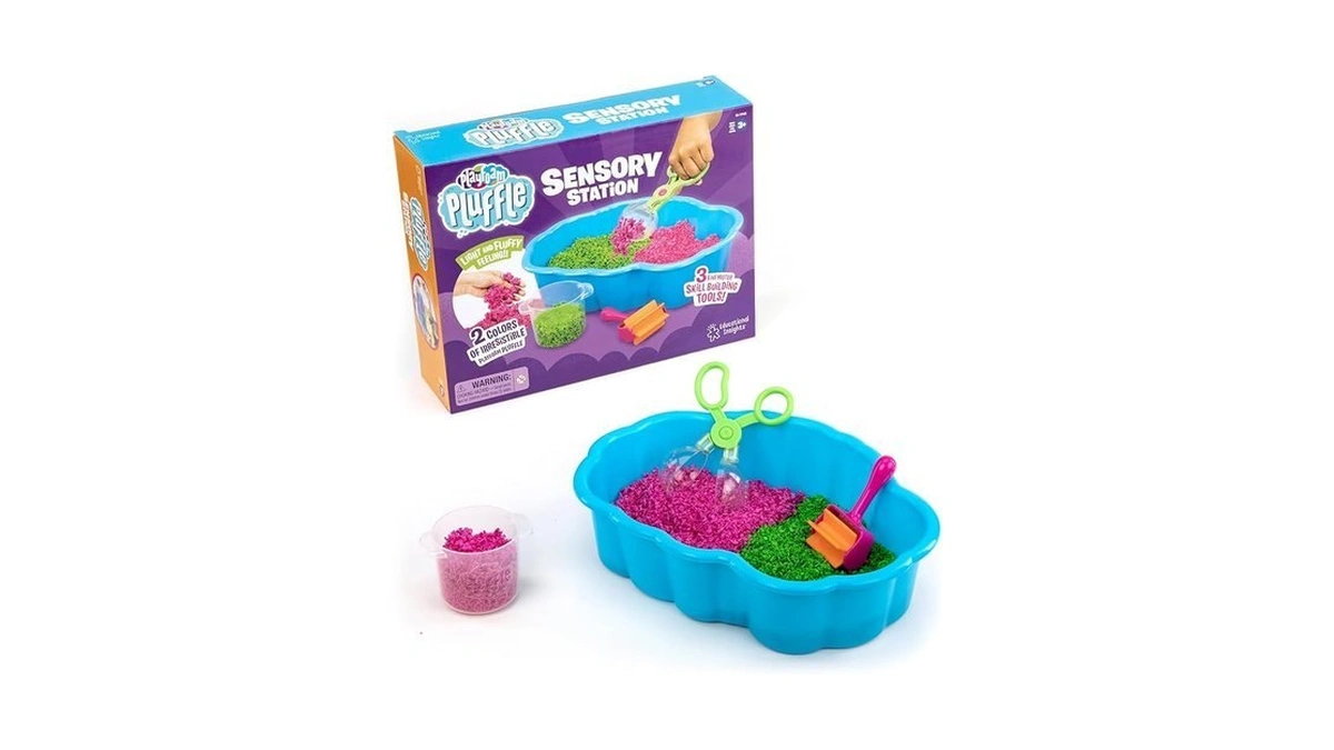 Educational Insights Pluffle Sensory Station - Tactile Sensory Toys For