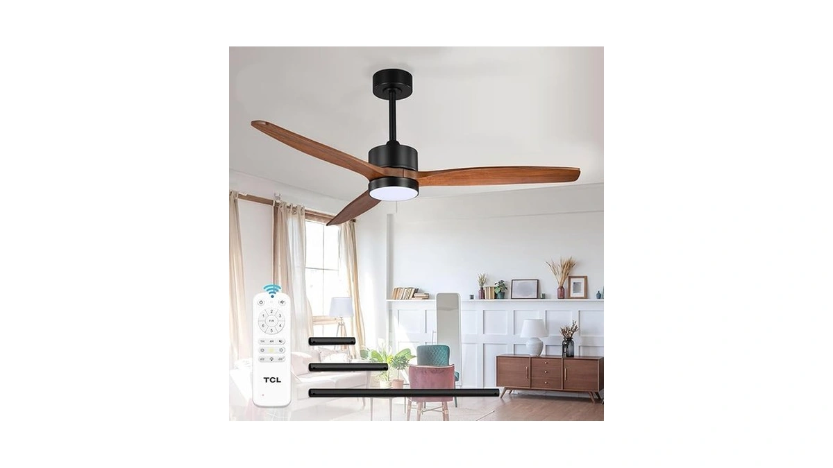 Tcl Ceiling Fans With Light And Remote: 52 Inch 3