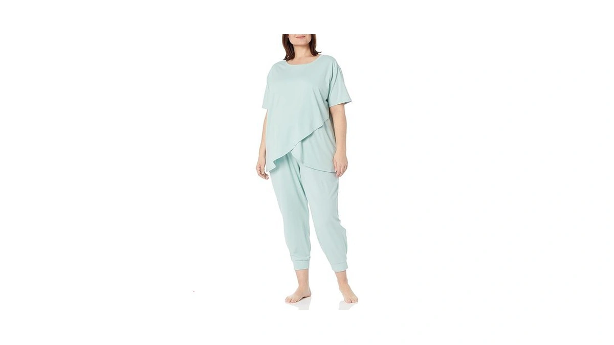 Amazon Essentials Women's Cotton Modal Maternity And Nursing Sleepwear Pajama
