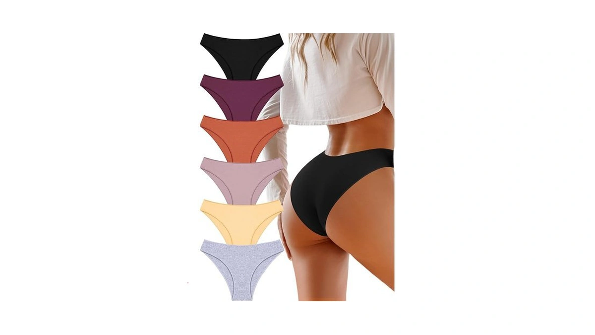 Under The Sea Cotton Underwear For Women 6 Pack Sexy