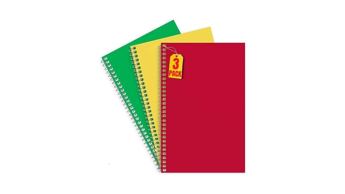 1intheoffice 1-subject Wirebound Notebook, College Ruled, 80 Sheets, Spiral Notebook