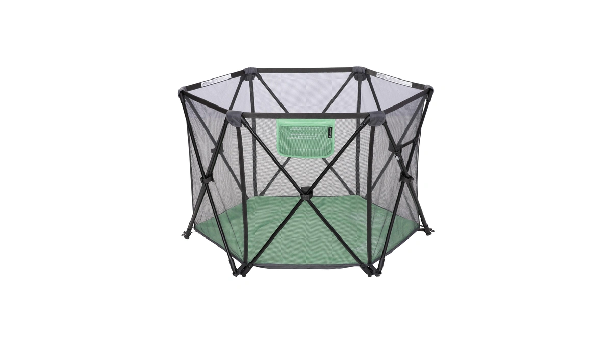 Baby Trend Play Zone Pop-up Play Pen, Playful Green