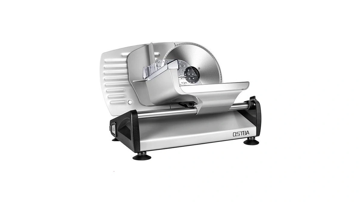 Ostba Meat Slicer Electric Deli Food Slicer With Child Lock