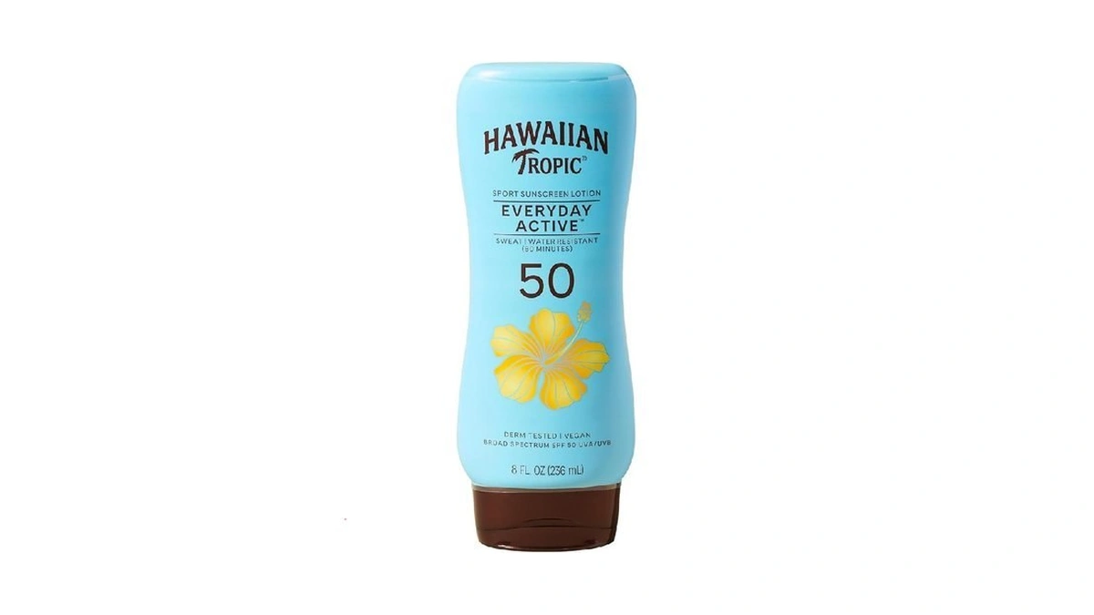 Hawaiian Tropic Everyday Active Sunscreen Lotion, Spf 50 Sunblock, 8