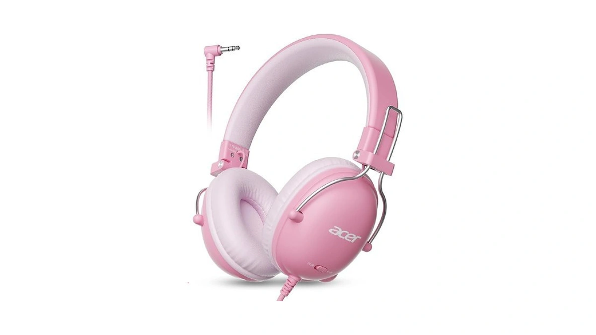 Acer Kids Headphones For School, 74/85db Safe Volume, Kids Headphones
