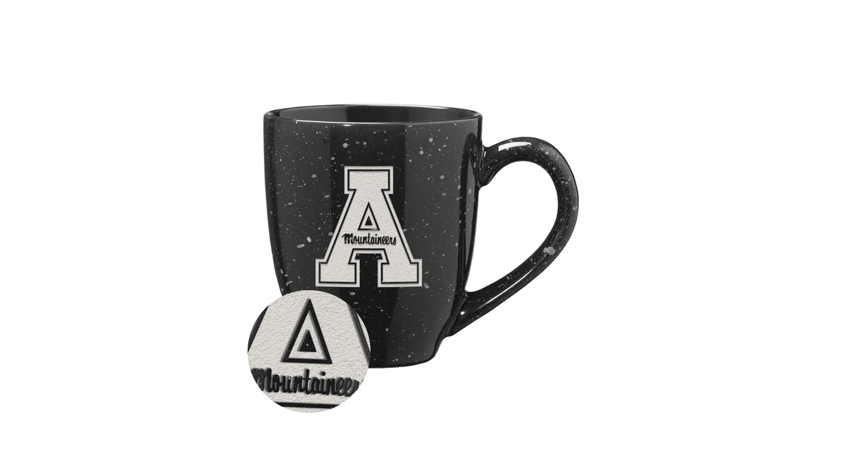 Rico Industries Ncaa Appalachian State Mountaineers Standard Black 16 Oz