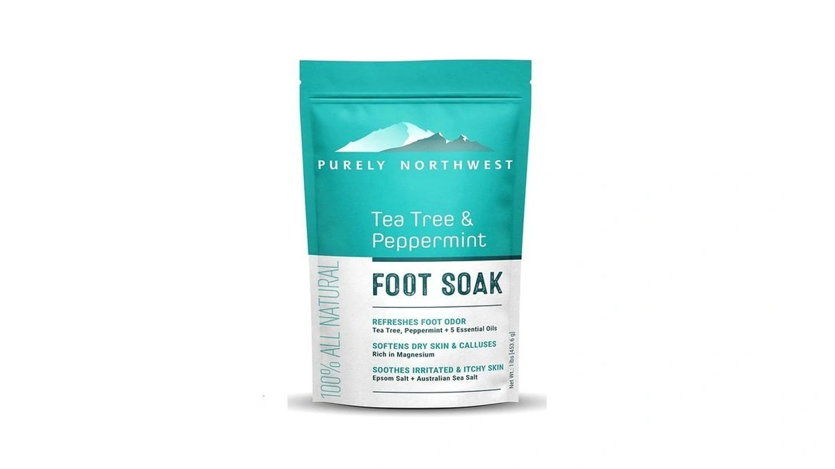 Purely Northwest-tea Tree, Peppermint, Msm & Epsom Salt Foot Soak-for