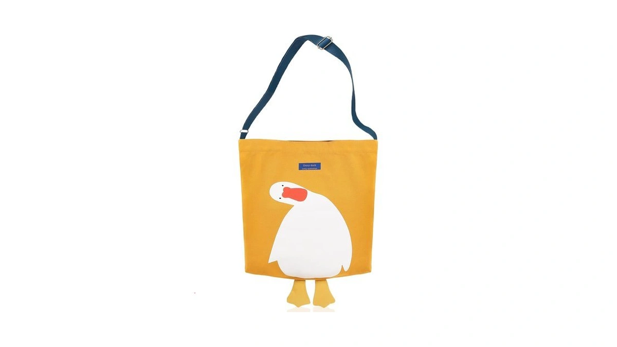 Meetpet Cute Canvas Tote Bag For Women, Reusable Cotton Cloth