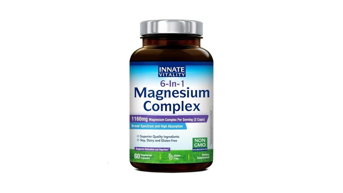 Innate Vitality Magnesium Complex 6-in-1, 1160mg Per Serving, Rest &