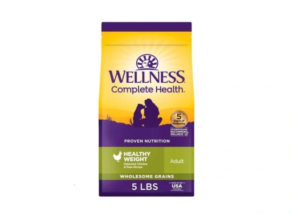 Wellness Complete Health Healthy Weight Adult Dry Dog Food, Wholesome
