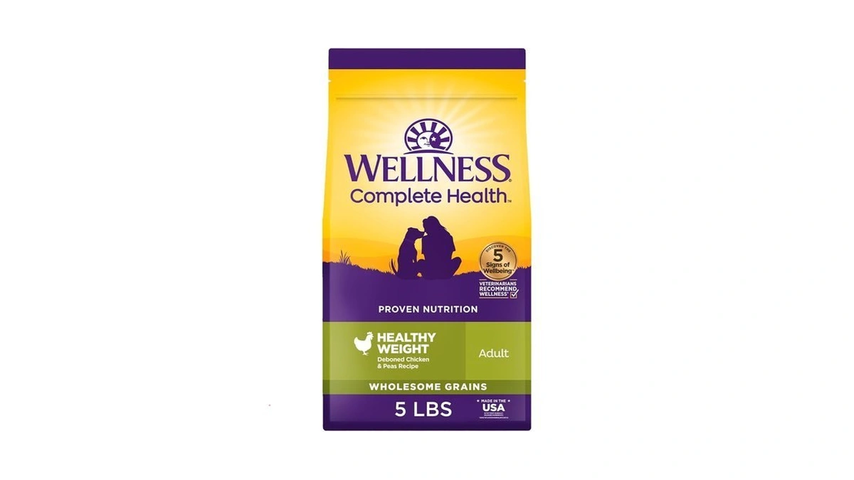 Wellness Complete Health Healthy Weight Adult Dry Dog Food, Wholesome