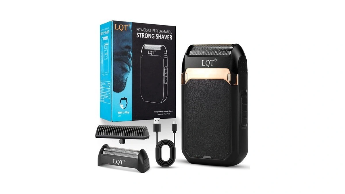 Lqtⓡ Mini Foil Shaver, Portable Cordless Electric Shaver For Men,