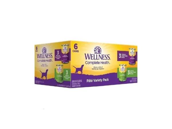 Wellness Complete Health Pate Variety Pack Adult Canned Wet Dog