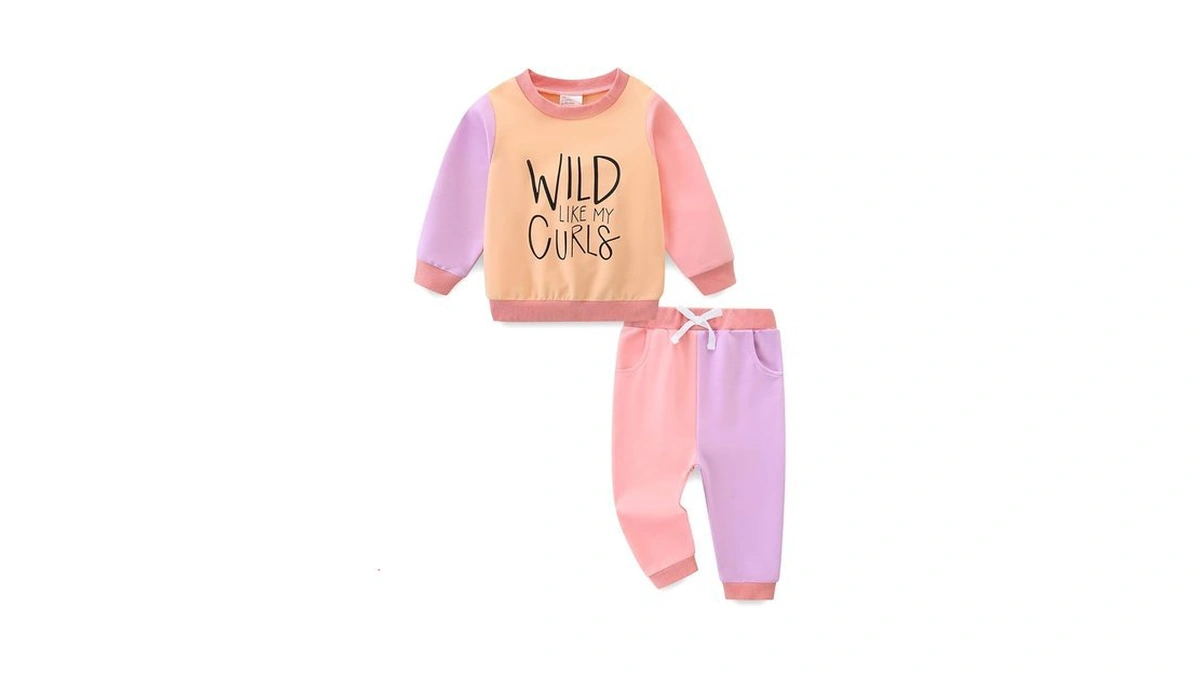 Babymine 2 Year Old Girl Gifts Baby Outfit Sweatsuit Letter