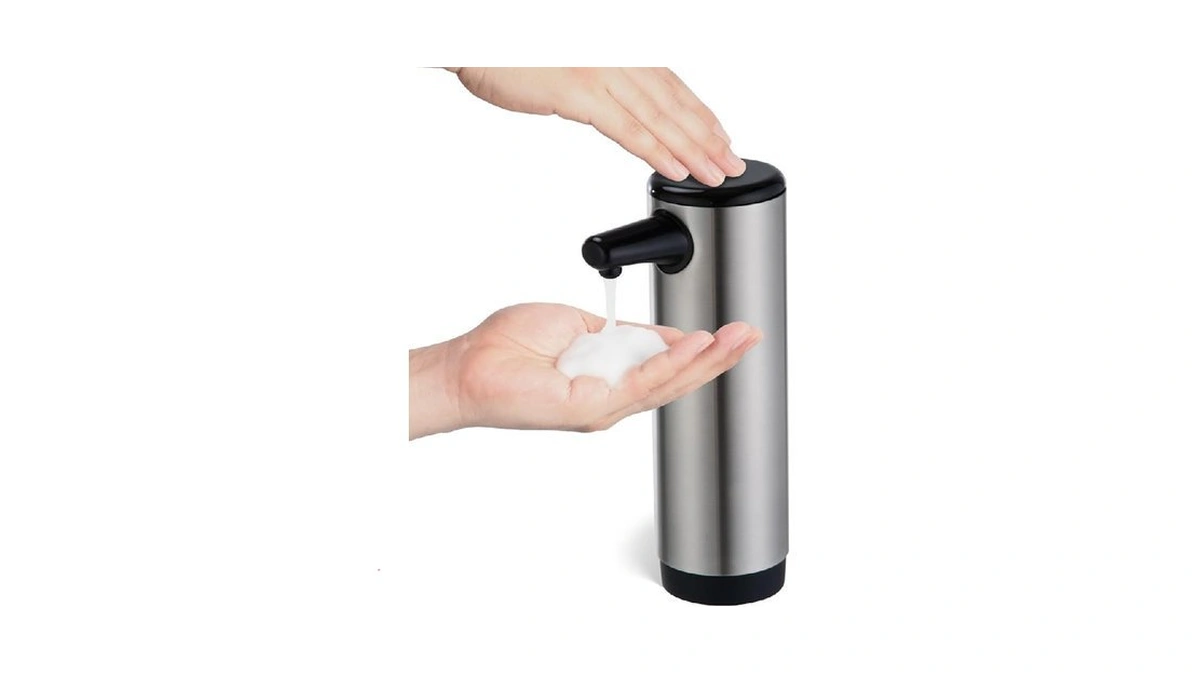 Home Zone Living Foaming Hand Soap Dispenser With Stainless Steel
