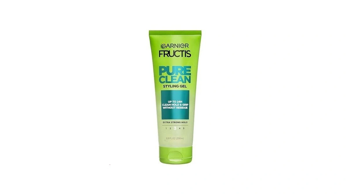 Garnier Fructis Pure Clean Styling Hair Gel, Extra Strong Hold